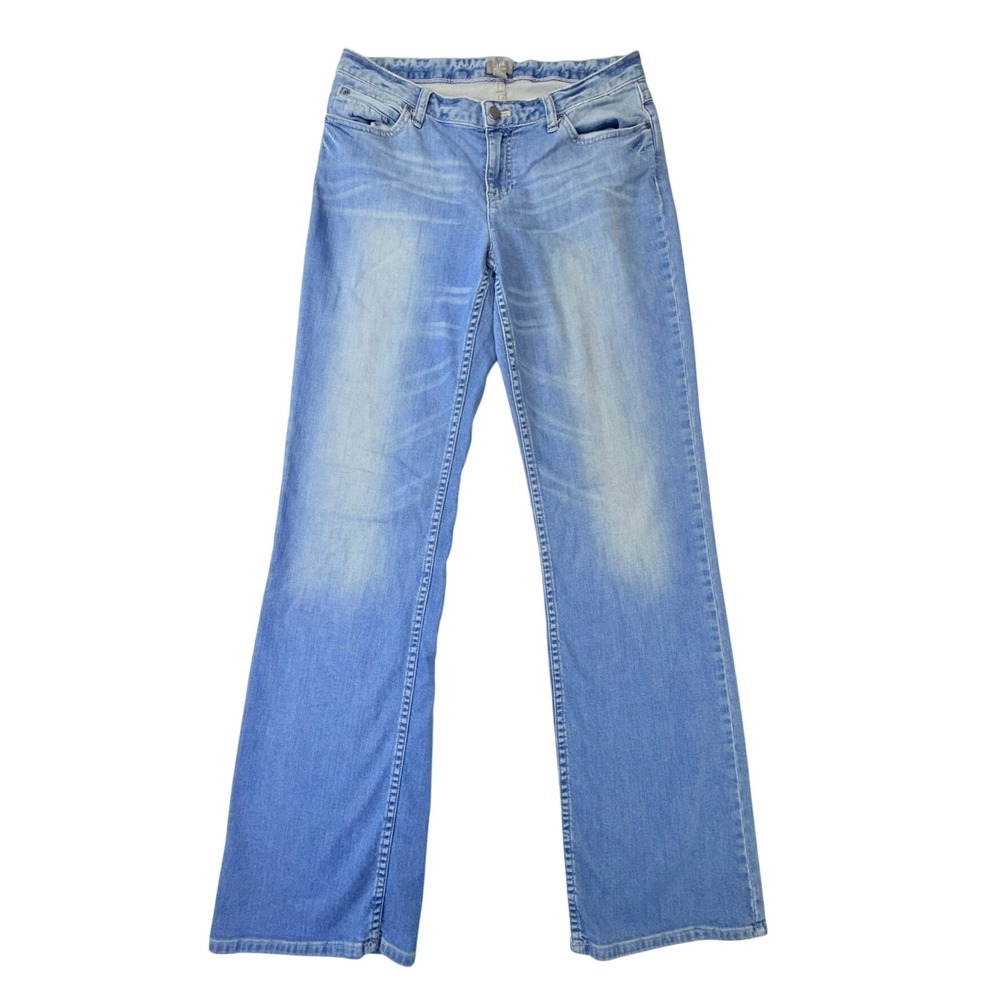 J. Jill Boot Cut Stretch Jeans Light Wash Denim‎ Women's Size 10 Tall